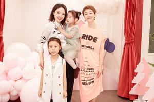 董璇亲子餐厅开业马伊琍凌潇肃等助阵