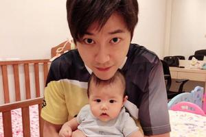 福原爱晒二胎儿子正面神似爸爸江宏杰