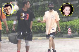 恋情再添实锤？郑恺苗苗穿情侣装健身