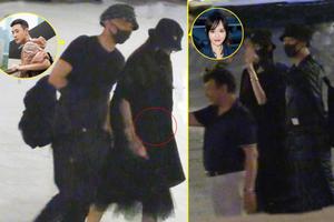 真怀了？唐嫣与罗晋甜蜜过中秋凸肚抢眼