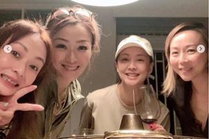 郑秀文懒理黄心颖怀孕传闻放肆大笑