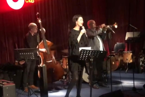 李亚鹏女友酒吧驻唱频放电 歌声动听又酷又飒