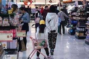 李小璐与贾乃亮离婚后首带甜馨现身