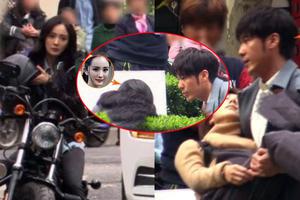 杨幂新剧路透和白宇一起抢救昏倒女子