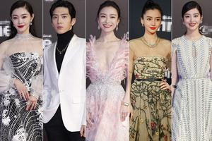 众星亮相盛典倪妮井柏然分手后同场