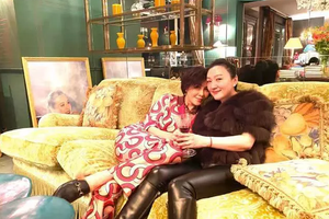 刘嘉玲香港半山豪宅设宴邀友人冬至聚餐