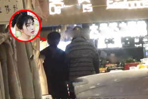 李菲儿新恋情疑曝光 与寸头神秘男牵手逛街同过夜