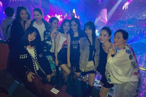 台湾名媛贵妇团齐聚蔡依林演唱会 关颖林牧洁颜值爆表