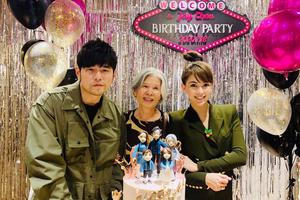 周杰伦生日叶惠美挽手昆凌画面温馨