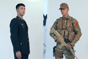 黄景瑜新剧定妆花絮照曝光 穿戎装狙击少女心