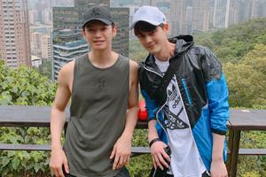 郭品超与好兄弟辰亦儒运动帅气合影