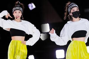 宋茜《创3》彩排现场大秀长腿蚂蚁腰