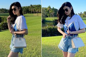 奚梦瑶产后将复工？近照身材苗条