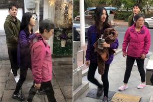 网友偶遇林允王大陆录节目 林允父母出镜有说有笑