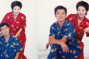 王菲刘德华昔日睡衣合影罕曝光画风搞怪