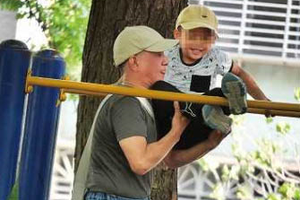 蔡依林5岁混血亲弟曝光 活泼调皮