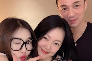 小S携老公参加闺蜜聚会 许雅钧搂妻子肩膀秀恩爱