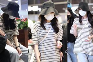 热巴被男粉求婚后亮相表情似不开心