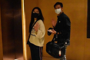 马国明汤洛雯官宣恋情后首合体密会