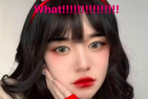 泥塑我自己！黄旭熙晒女装照颜值超高