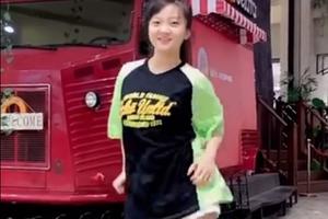 林妙可跳《无价之姐》动作潇洒表情自信