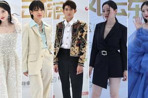 众星云集！张靓颖秀美腿王源似贵公子