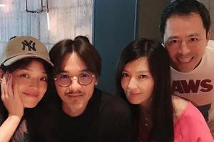 舒淇冯德伦罕见同框秀恩爱