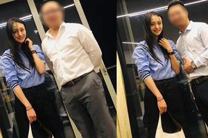 郑爽和装修人员合影生图曝光发际线堪忧