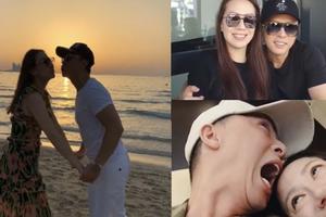 甄子丹晒多张恩爱照庆结婚17周年