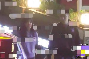 金瀚搂张芷溪压马路恋情疑曝光