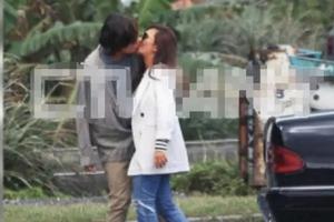 超甜蜜！梁静茹与新男友海边热吻共度一夜