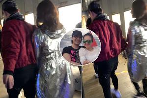 网友偶遇章子怡汪峰十指紧扣看演出