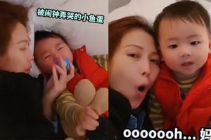 蔡少芬三胎儿子撞脸宋民国超萌
