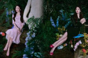 宋慧乔早春森系大片仙气十足