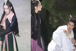 热巴新剧路透驭妖师造型飒爽