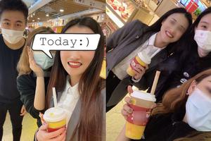 网友偶遇奚梦瑶何猷君约会 地点是两人求婚地