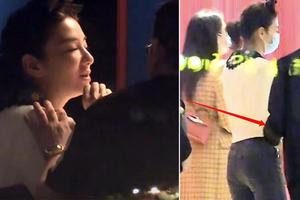 黄奕酒桌上遭遇咸猪手？遭同行男子搂抱搭肩