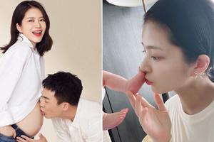 杜淳晒王灿亲吻宝宝照片官宣当爸