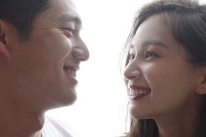 王子文晒与男友吴永恩合照 两人对视幸福甜蜜