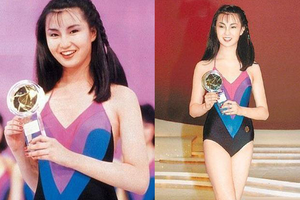 张曼玉38年前泳装旧照曝光 清纯甜美长腿吸睛