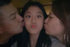 贾静雯长女开心庆生 继母罕出镜