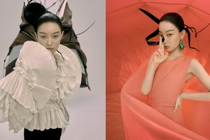 倪妮时尚大片演绎多变风格 夸张造型尽显高级感