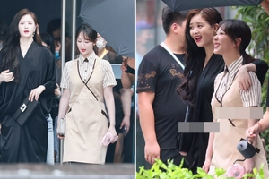 杨紫蒋欣同框录制《萌探》 梦回《欢乐颂》