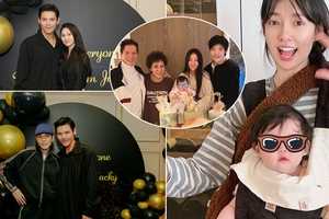 向佐生日晒郭碧婷抱女儿照盼团聚