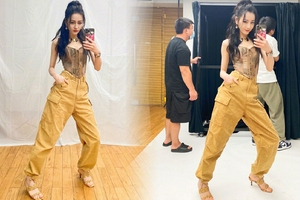 迪丽热巴晒照模仿人类高质量男性自拍