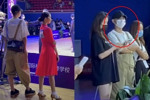 文章陪女儿参加舞蹈比赛 爱马四肢纤细