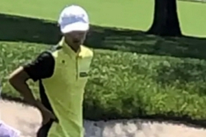 张继科高尔夫球场被偶遇肤色吸睛