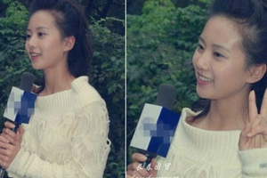 刘诗诗17岁旧照曝光对镜头比耶气质佳