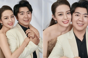 郎朗晒与吉娜亲密合照 贴脸搭肩幸福感满满