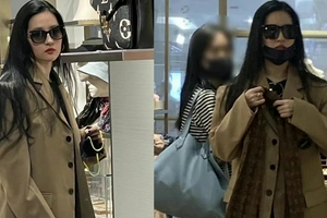 刘亦菲逛商场被偶遇 无滤镜照颜值超能打